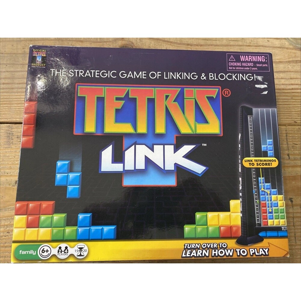 Tetris Link Board Game from Techno Source 2011 COMPLETE